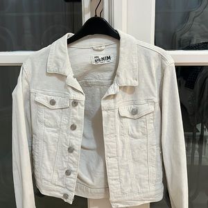 White Corduroy Jacket Denim